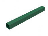 опора 80х80*2мм для ограждений ral6005 (зеленый) (2,05 м) doorhan