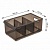 контейнер универсальный  5,0л 165х305х129мм oптима коричневый 433217214 быт/9