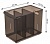 контейнер универсальный 10,6л 165х305х242мм oптима коричневый 433217314 быт/4