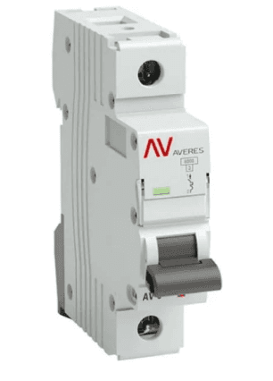 выключатель автоматический модульный 1p 25a 6ka х-ка c av-6 ekf averes /12