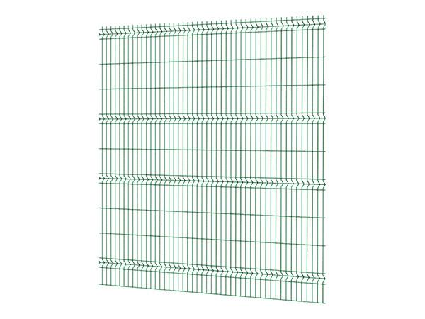 секция оптима из прутка 4 мм, 2535*2030 с ячейкой 55*200 ral6005 (зеленый), doorhan