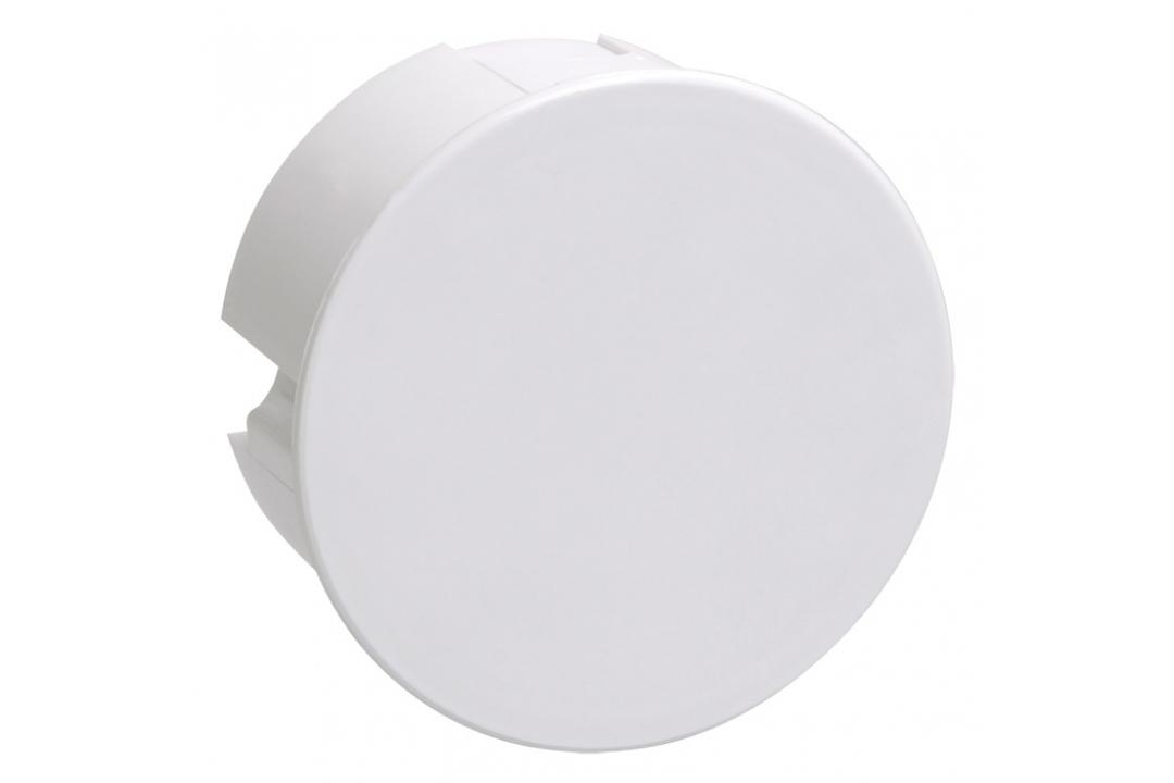 коробка распаячная для твердых стен d80x40 с крышкой км41004  /1