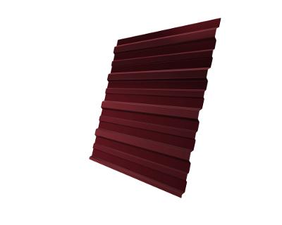 профлист с10 красное вино (ral 3005) 1170х6000х0,4мм (7,02м2)