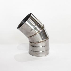 отвод 135*,115, aisi 430/0,8мм, h=243мм