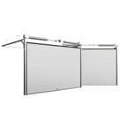 ворота секционные doorhan серии rsd02 3000х3000, ral 9003 белый