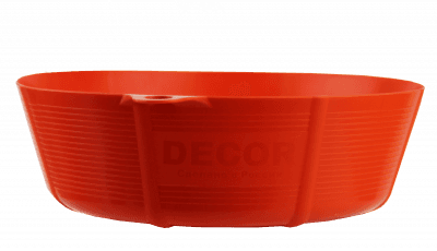 емкость dеcor для гипса и затирки, 0,67 л., низкая