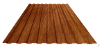 профлист с10 золотой дуб (ral ecosteel_t-01) 1150х2300х0,5мм,в пленке