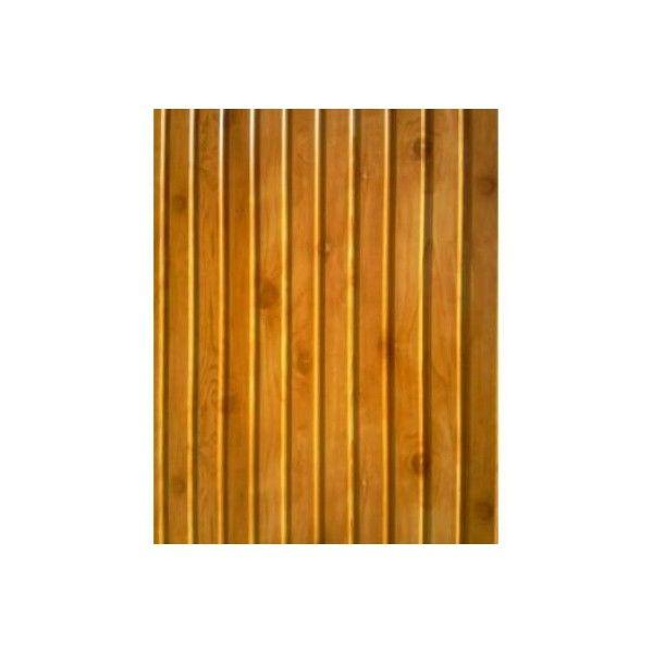 профлист с10 золотой дуб (ral ecosteel_t-01) 1150х2000х0,5мм, (2,3м2) в пленке