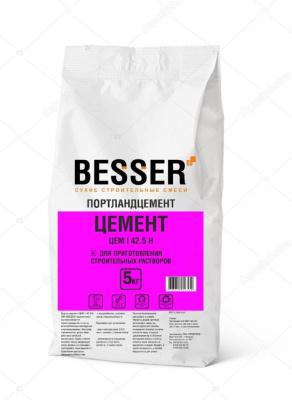 цемент м500 цем 42.5 н tm besser 5кг