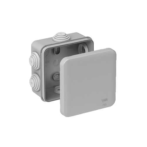 коробка распределительная открытой установки 85х85х40мм квадрат ip55 /72