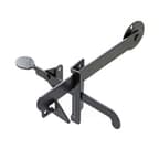 защелка калитки ноэз зк-230-sl двусторонняя, черный матовый (20)