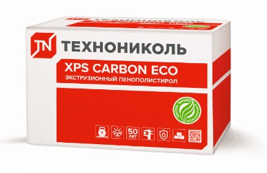 экструзионный пенополистирол технониколь carbon eco 50х580х1180мм тип кромки l некондиция