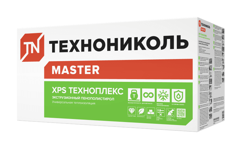 плиты пенополистирольные экструзионные технониколь техноплекс 1180х580х50-l (8 шт, 0,27376 м3)