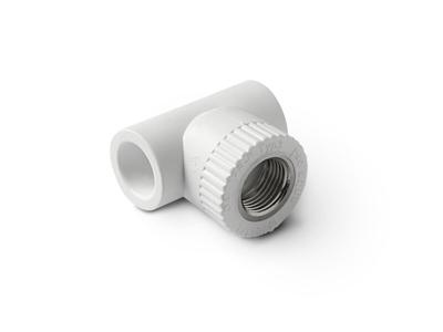 тройник комбинированный ppr вр 20х3/4&quot;x20 