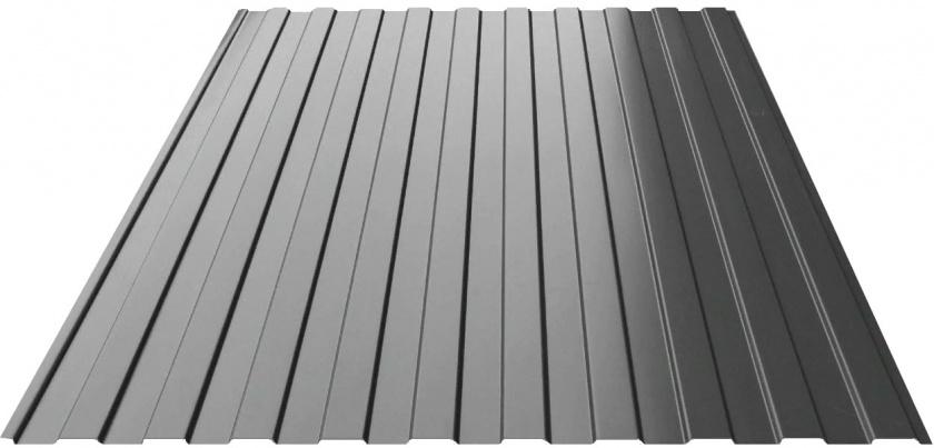 профлист с8 графит (ral 7024) 1150х2000х0,45мм