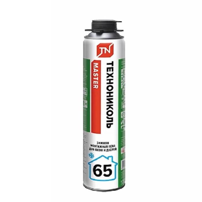 пена монтажная технониколь master 65 зимняя 890гр/12