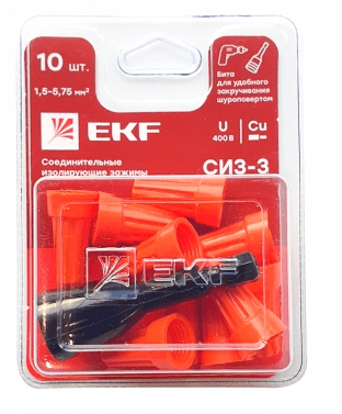сиз-3 (1,5-5,75мм2) блистер (10шт.) ekf /1