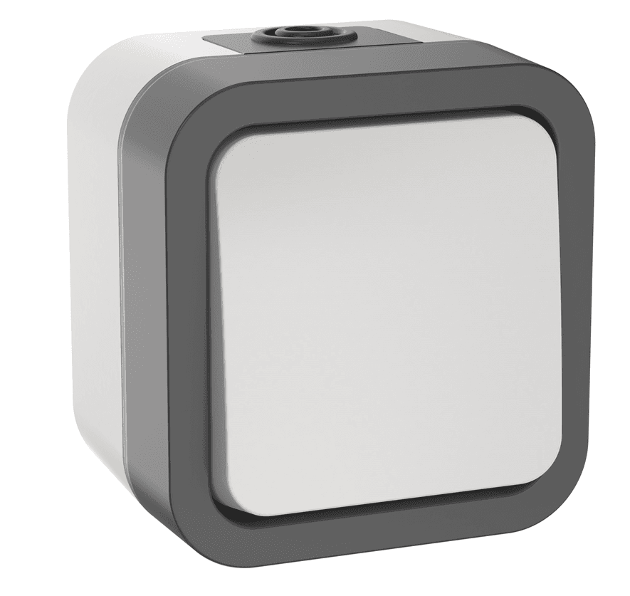 выключатель открытой установки 1 кл. 10а ip55 ts210 tors белый iek/20