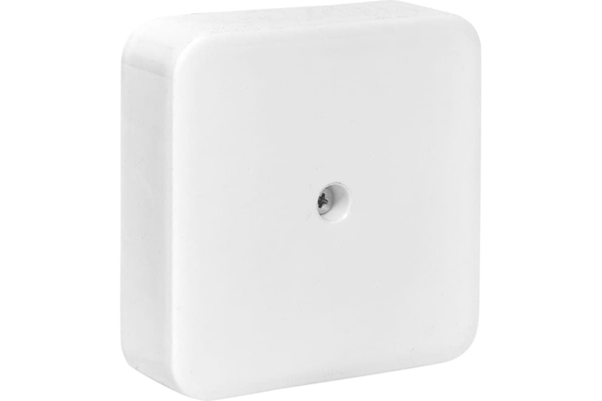 коробка разветвительная kmp-030-030 наружная 75х75х26 белая ekf proxima /1