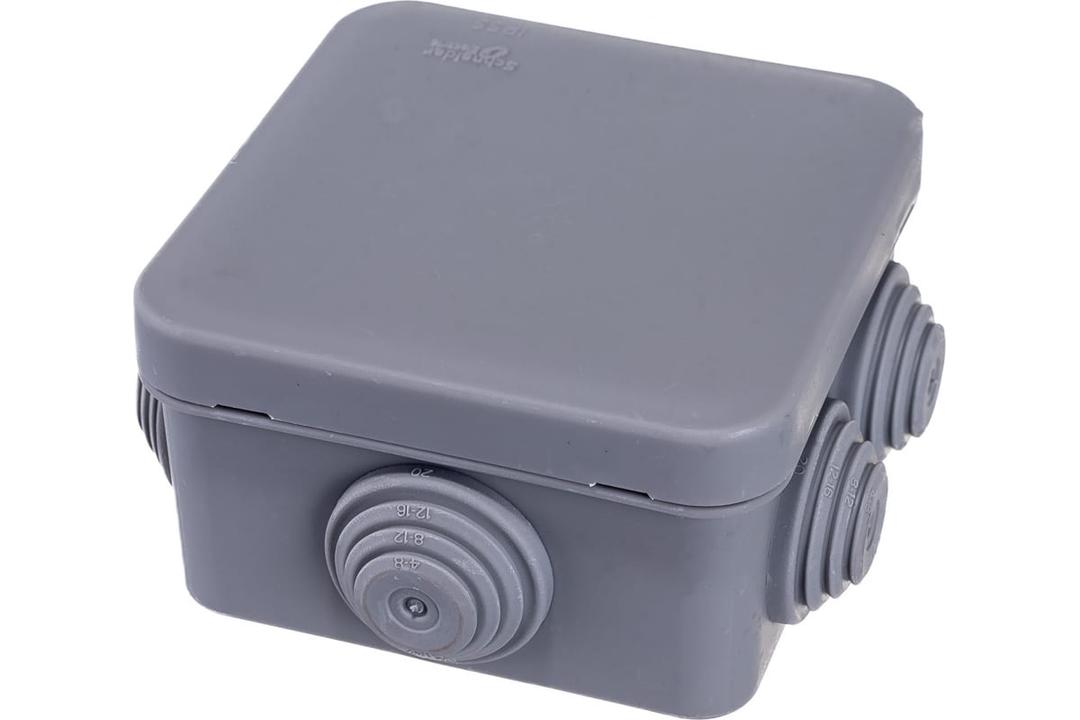 коробка распределительная открытой установки 70x70x40 ip55 /45