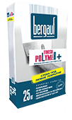 шпатлевка полимерная bergauf silk polymer+  тонкослойная 25кг/некондиция