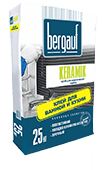 клей для керамической плитки bergauf keramik 25 кг/56 некондиция