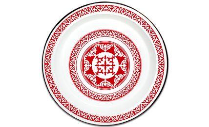 блюдо эмал. асель 4,5л 01-0815 а/7  /4