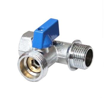 кран шаровый для подкл. сантехприборов вр-нр-нр 1/2&quot;х3/4&quot;х1/2&quot; hlv/12/