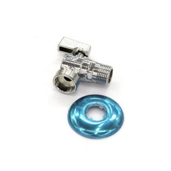кран шаровый угловой 1/2&quot; (15) х 3/4&quot; (20) нр сотражателем hlv/14/