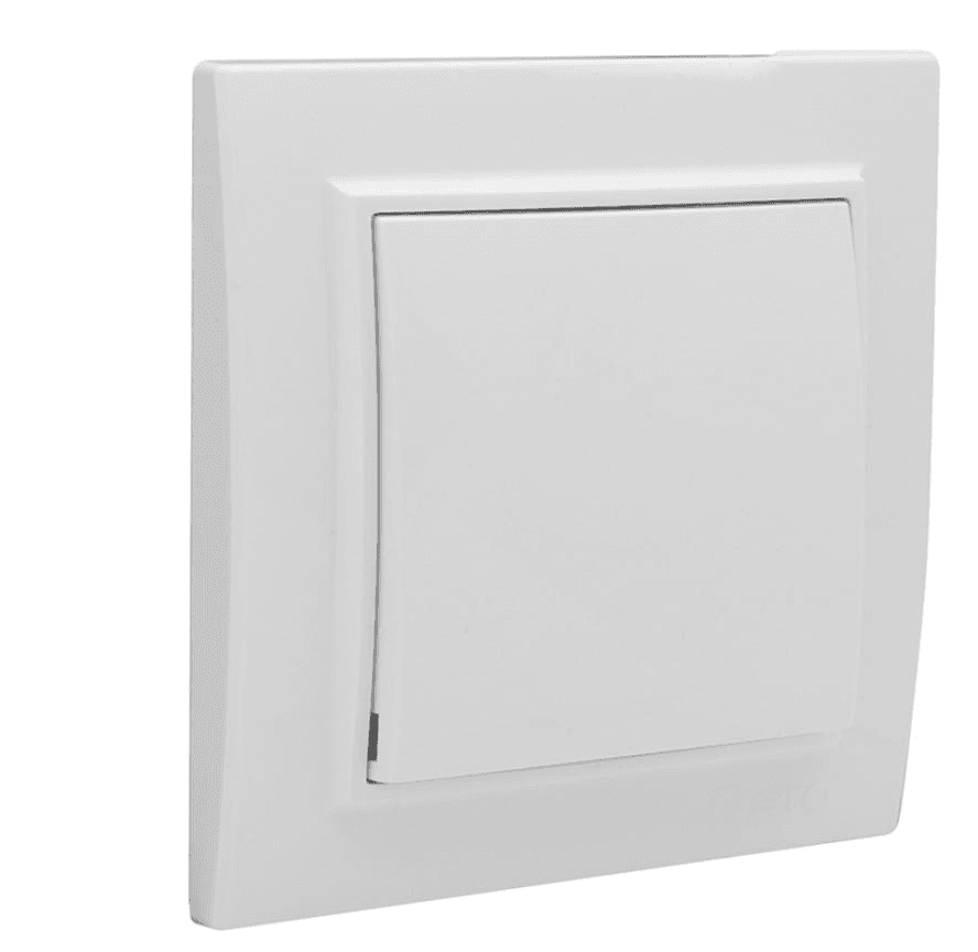 выключатель 1 кл. 10а 230b минск ekf basic белый/10