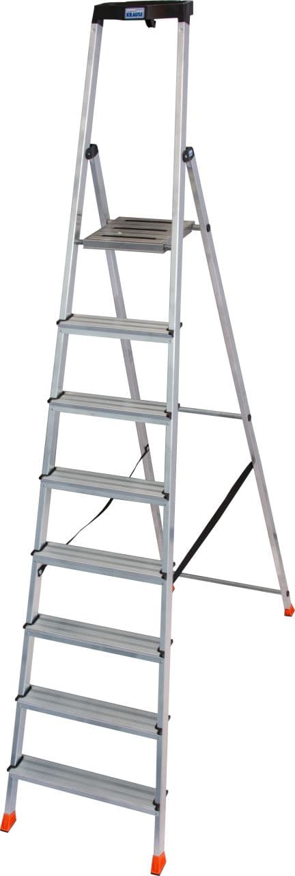 стремянка krause safety 2к заглушки восемь ступеней
