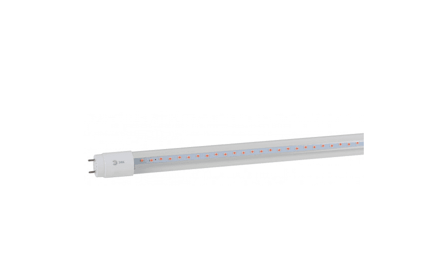 лампа для растений led fito 18w красно-синего цвета rb t8 g13 nl эра/1