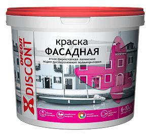 краска &quot;ореол дисконт&quot; фасадная, 25 кг