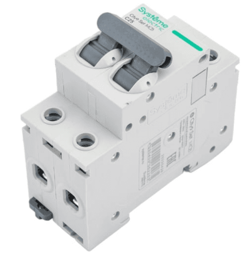 выключатель автоматический модульный 2p 25a 4.5ka х-ка с 230в city9 set /3