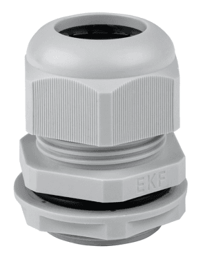 сальник pg29 ip54 d отв. 37 мм / d провод. 18-25 мм ekf proxima /50
