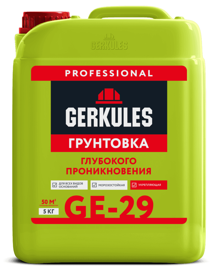 грунтовка глубокого проникновения ge-29, 5 кг