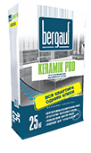 клей усиленный для керамической плитки bergauf keramik pro с1 25 кг/56 некондиция
