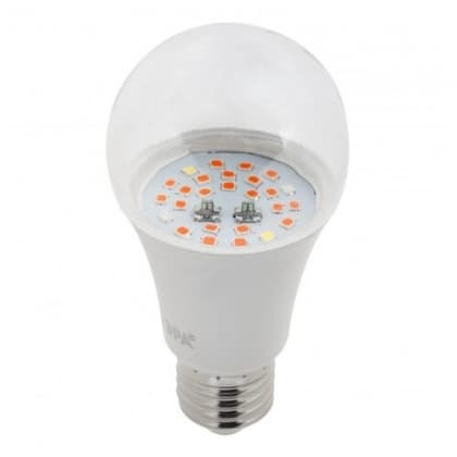 лампа для растений led fito 11w полный спектр 440-660мм е27 120х60 4903 эра