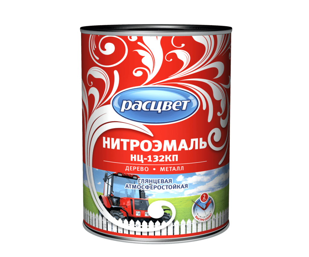 эмаль нц-132кп с золотисто-желтая 1,7кг /6/ некондиция