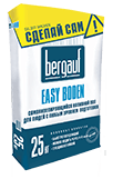 самонивелирующийся наливной пол bergauf easy boden 25кг некондиция