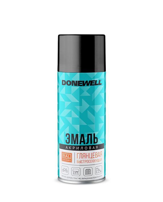 эмаль аэрозольная donewell универсальная акриловая ral5005 синяя глянцевая 520мл/12шт