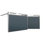 ворота секционные doorhan серии rsd02 2500х2500, ral 7016 антрацит