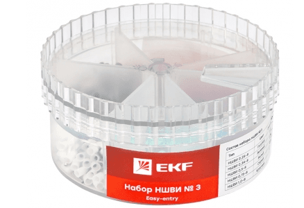 набор ншви №3 (0,25-1мм2) ekf proxima /1