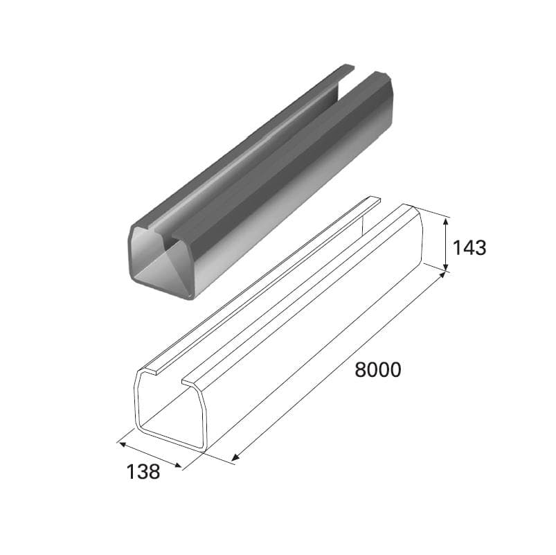 балка прокатная doorhan 138х144х6