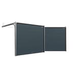 ворота секционные doorhan серии rsd01 2500х2500, ral 7024 графит