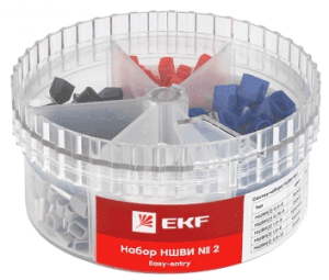 набор ншви(2) №2 (2x0,5-2x2,5мм2) ekf proxima /1 набор ншви(2) №2 (2x0,5-2x2,5мм2) ekf proxima /1