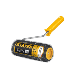 валик для шпатлевки stayer putty professional нейлон 80мм,180мм,8мм (03642-18) валик для шпатлевки stayer putty professional нейлон 80мм,180мм,8мм (03642-18)