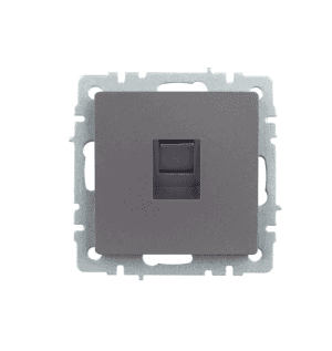 розетка компьютерная 1-м rj45 кат. 5e рк10-брс brite сталь iek розетка компьютерная 1-м rj45 кат. 5e рк10-брс brite сталь iek