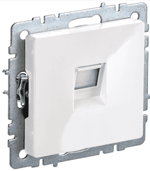 розетка компьютерная 1-м rj45 кат. 5e рк10-брб brite белая iek/10 розетка компьютерная 1-м rj45 кат. 5e рк10-брб brite белая iek/10