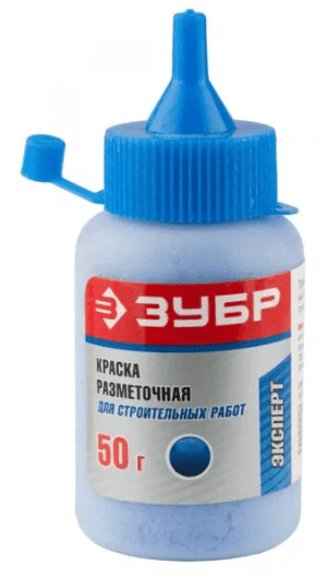 разметочная краска для строительных работ зубр синяя 50г разметочная краска для строительных работ зубр синяя 50г